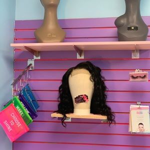 Neon color makeup bags